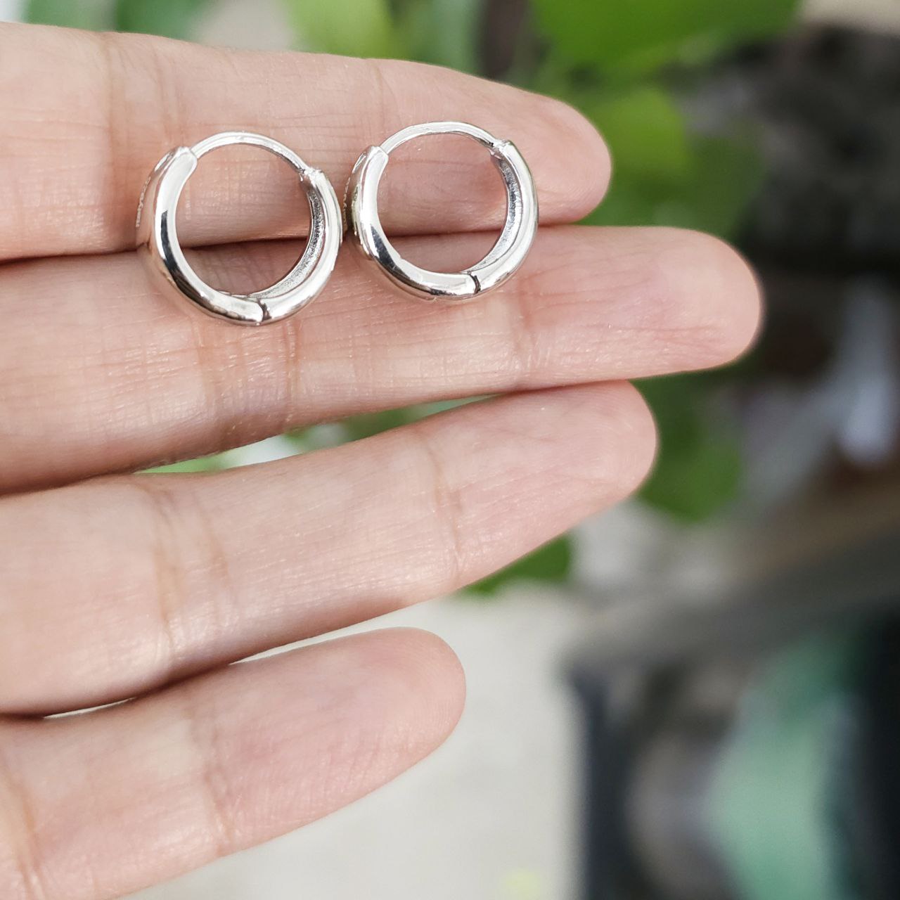 گوشواره نقره ساده کلیپسی GT 1095 3 گوشواره نقره ساده کلیپسی GT 1095 - تصویر 3