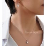 نیم ست نقره مروارید NT 1237 41