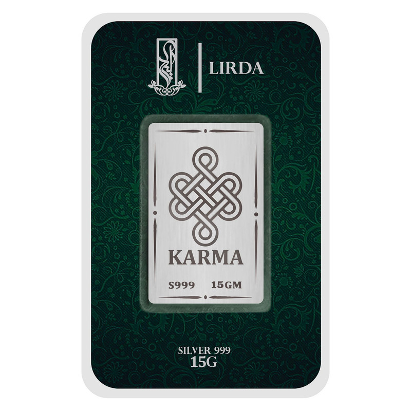 شمش نقره مدل Karma کارما 15 1 شمش نقره مدل Karma کارما 15
