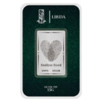 شمش نقره مدل Endless Bound قلب با اثرانگشت 15 40