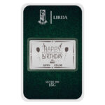 شمش نقره مدل Happy Brithday تولدت مبارک15 37