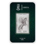 شمش نقره مدل Winged Wolf گرگ بال دار 15 40