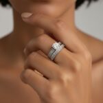 حلقه پشت حلقه نقره میکروHPH 1008 41