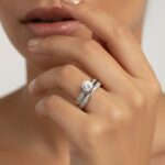 حلقه پشت حلقه نقره میکروHPH 1017 42
