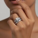 حلقه پشت حلقه نقره میکروHPH 1023 42