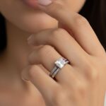 حلقه پشت حلقه نقره میکروHPH 1025 42