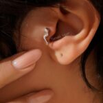 پیرسینگ و گوشواره نقره مار GT 1180 40