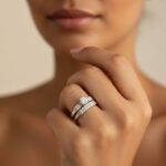حلقه پشت حلقه نقره میکروHPH 1006 40