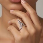 انگشتر نقره شعله AT 1173 39