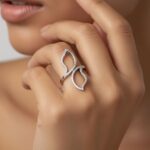 انگشتر نقره برگ AT 1179 41