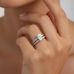 حلقه پشت حلقه نقره HPH 1034 7