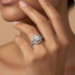 حلقه پشت حلقه نقره HPH 1036 42