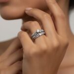 حلقه پشت حلقه نقره HPH 1038 40