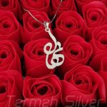 مدال زنانه نقره اسم الهام MEDZ 1803 40