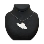مدال زنانه نقره طرح ایران MEDZ 1745 40