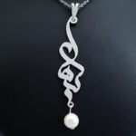 مدال زنانه نقره اسم بهار MEDZ 1463 39