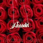 مدال مردانه نقره اسم حسین MEDZ 1063 40