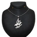 مدال زنانه نقره اسم راحله MEDZ 1716 38