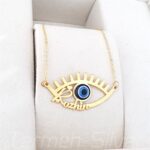مدال زنانه نقره اسم رژین MEDZ 3020 40