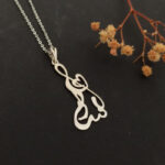مدال زنانه نقره اسم سارا MEDZ 1252 39