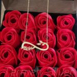 مدال زنانه نقره اسم عاطفه MEDZ 3072 38