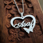 مدال زنانه نقره اسم عسل MEDZ 1453 39