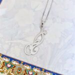 مدال زنانه نقره اسم فاطمه MEDZ 1947 40