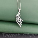 مدال زنانه نقره اسم فاطمه MEDZ 1949 38