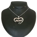 مدال زنانه نقره اسم مارال MEDZ 1772 40