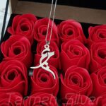 مدال زنانه نقره اسم مریم MEDZ 1986 38