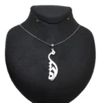 مدال زنانه نقره اسم مژده MEDZ 1728 40