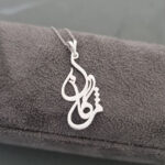 مدال زنانه نقره اسم مژگان MEDZ 1355 38