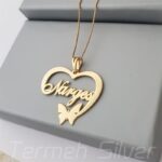 مدال زنانه نقره اسم نرگس MEDZ 4029 38