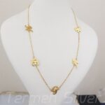 مدال زنانه نقره اسم نگار MEDZ 4040 40