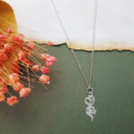 مدال زنانه نقره اسم نگار MEDZ 1404 39