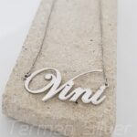 مدال زنانه نقره اسم وینی MEDZ 4014 38