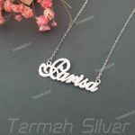 مدال زنانه نقره اسم پریسا MEDZ 2089 38