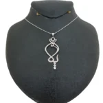 مدال زنانه نقره اسم پگاه MEDZ 1751 40