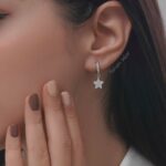 گوشواره نقره ستاره درخشان GT 1208 41