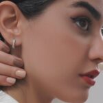 گوشواره نقره ضربدری GT 1206 41