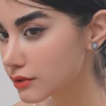 گوشواره نقره چشم نظر GT 1204 40