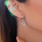 گوشواره نقره ستاره GT 1193 41