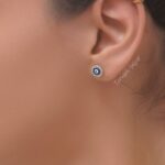 گوشواره نقره چشم نظر GT 1229 39