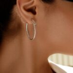 گوشواره نقره میخ کارتیه GT 1225 41