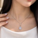 گردنبند نقره امرالد MT 1332 22