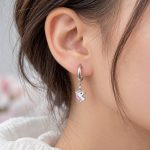 گوشواره نقره تک شاخ GT 1241 21