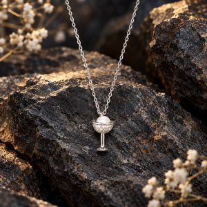 گردنبند نقره جام MT 1329