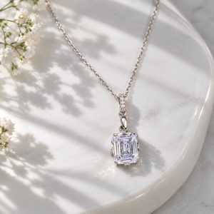 گردنبند نقره امرالد MT 1332